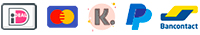 Betaalmethoden: iDEAL, Mastercard, Klarna, PayPal en Bancontact