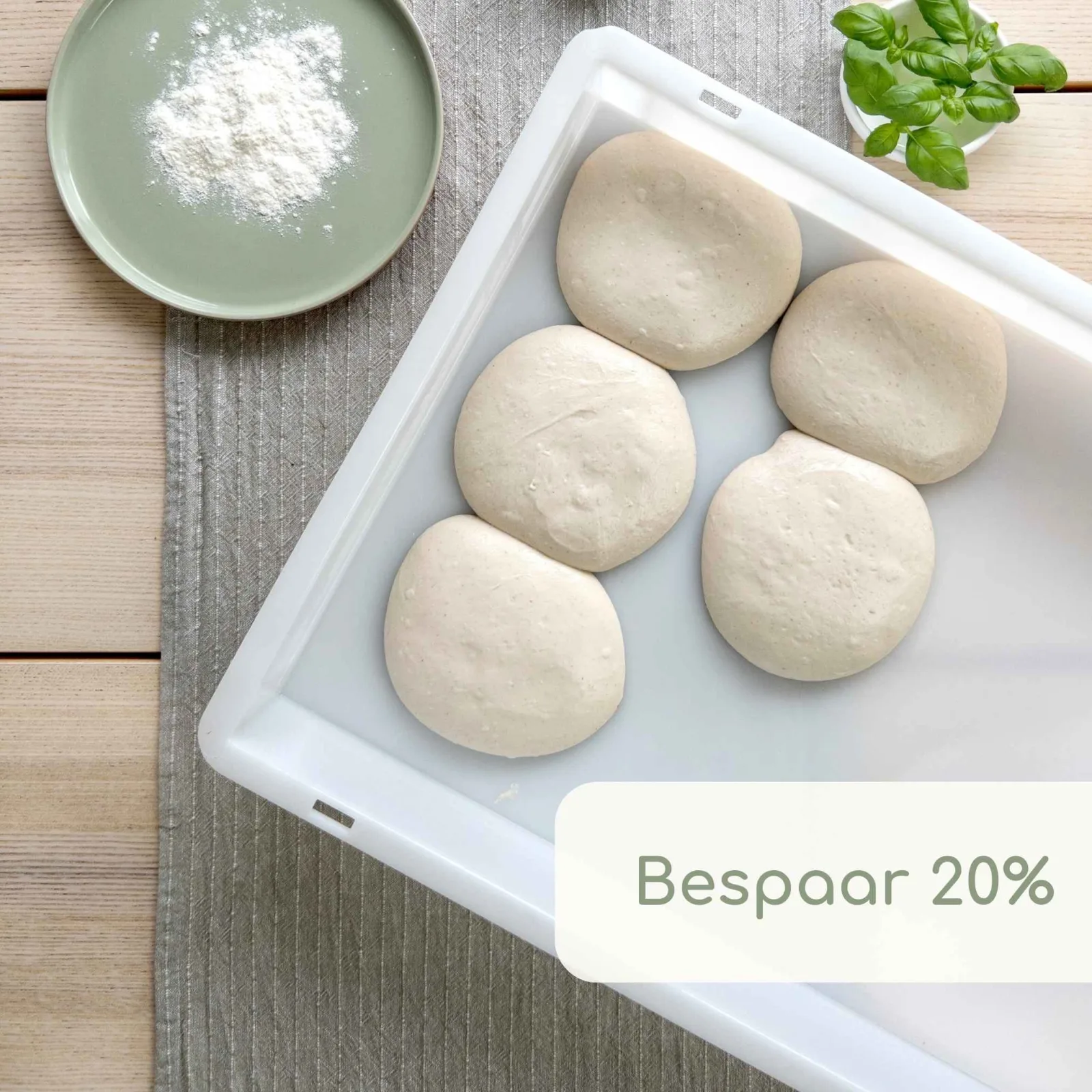 Pizzabollen - 50 stuks