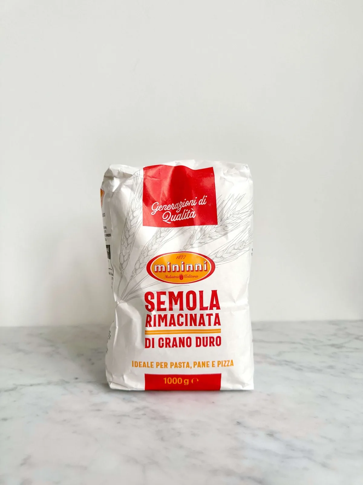 Semolina Rimacinata Di Grano Duro (1 KG)