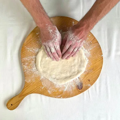 Vorm de pizza