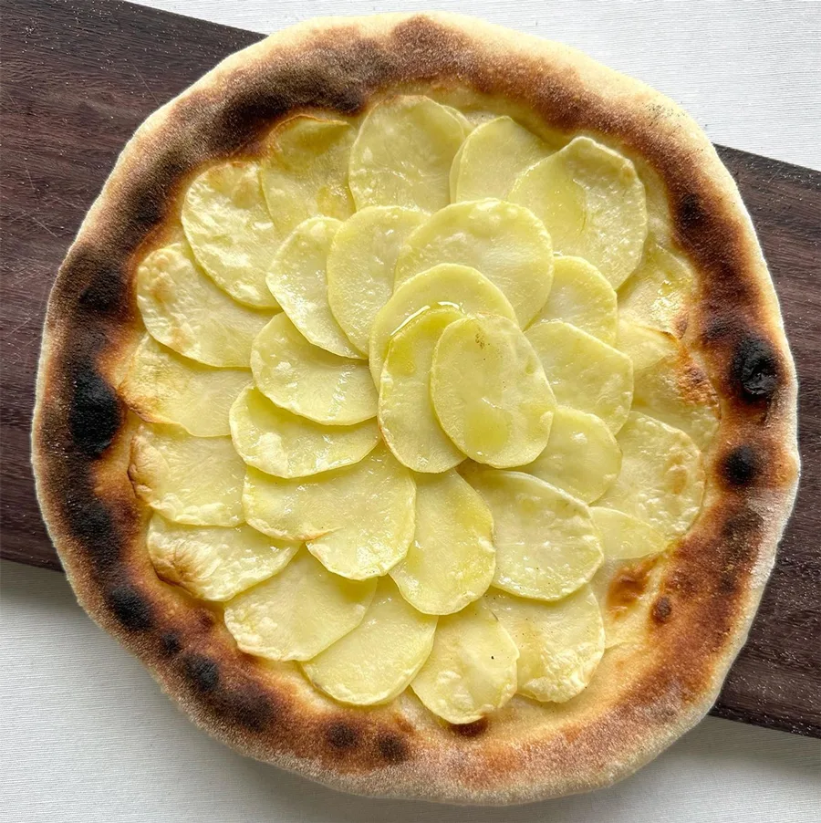 Pizza con patate